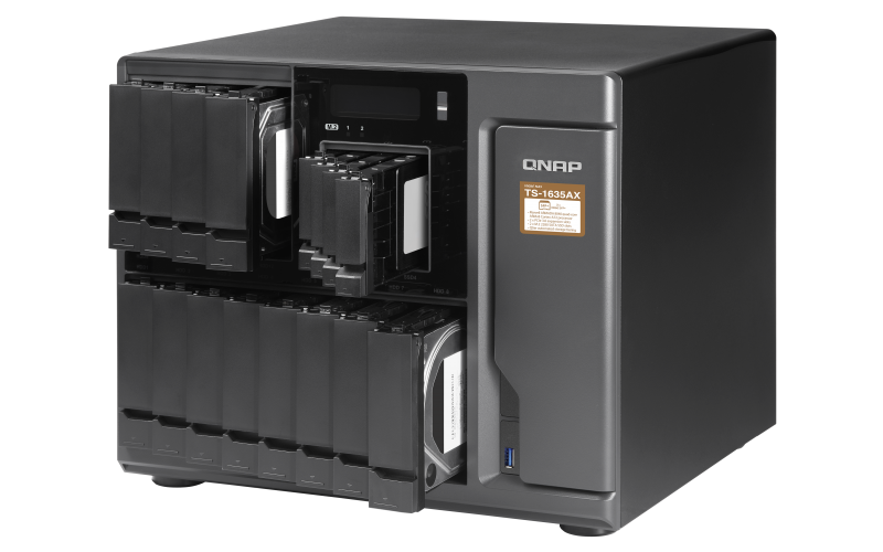 QNAP TS-1635AX-8G 16 Bay, Thiết Bị Lưu Trữ NAS QNAP TS-1635AX-8G Chính Hãng