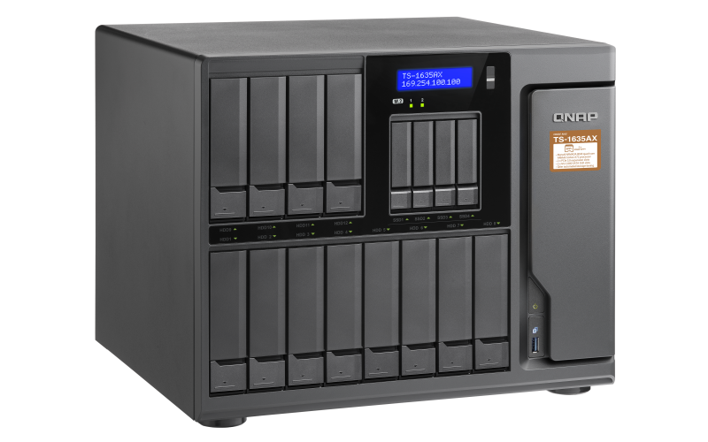 QNAP TS-1635AX-8G 16 Bay, Thiết Bị Lưu Trữ NAS QNAP TS-1635AX-8G Chính Hãng