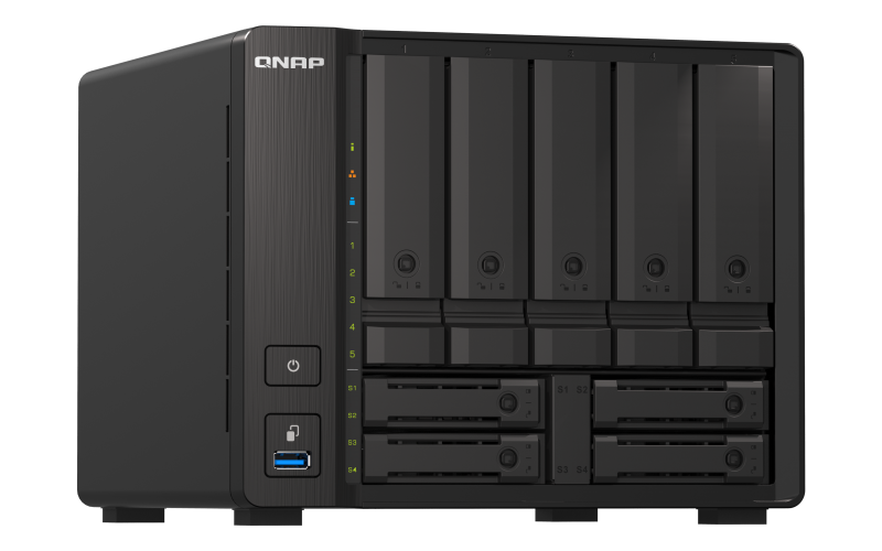 QNAP TS-h973AX-8G 9 Bay, Thiết Bị Lưu Trữ NAS QNAP TS-h973AX-8G Chính Hãng