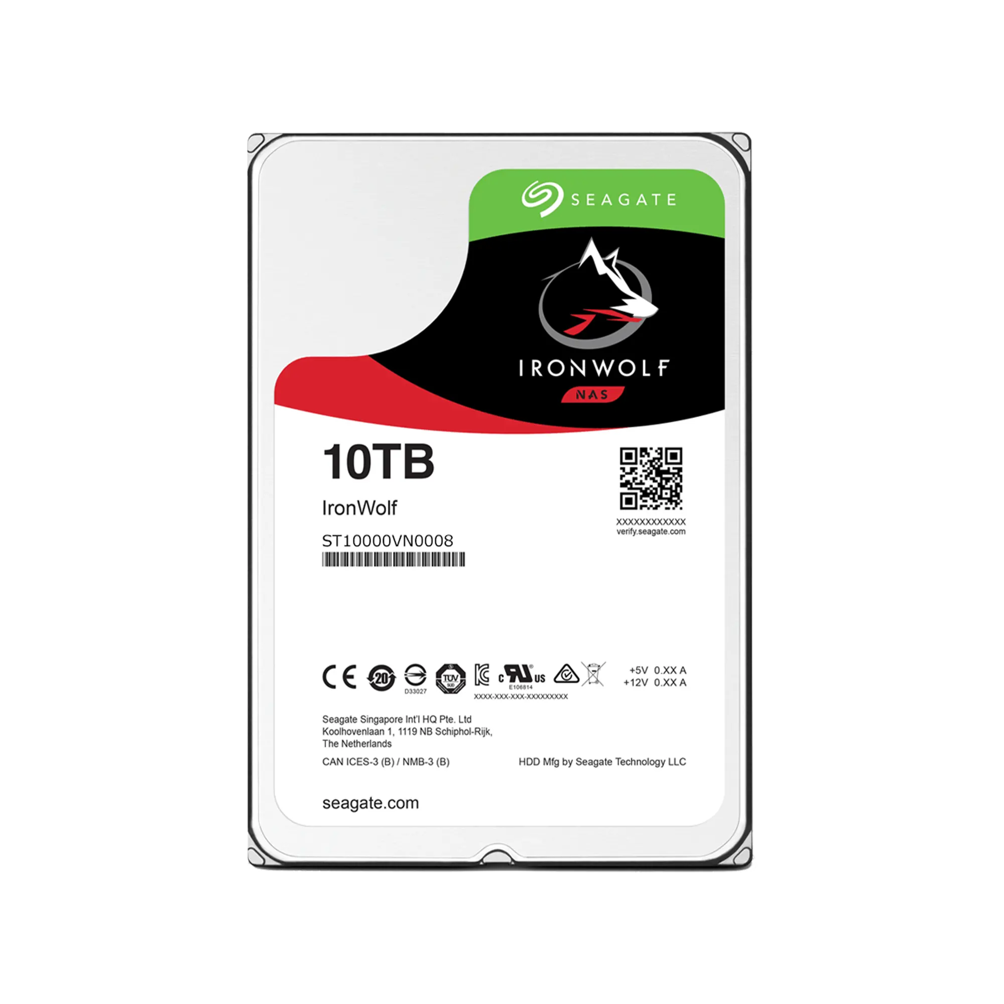 HDD Seagate IronWolf Pro 10TB ST10000NE0008 3.5 inch SATA III 256MB Cache 7200RPM