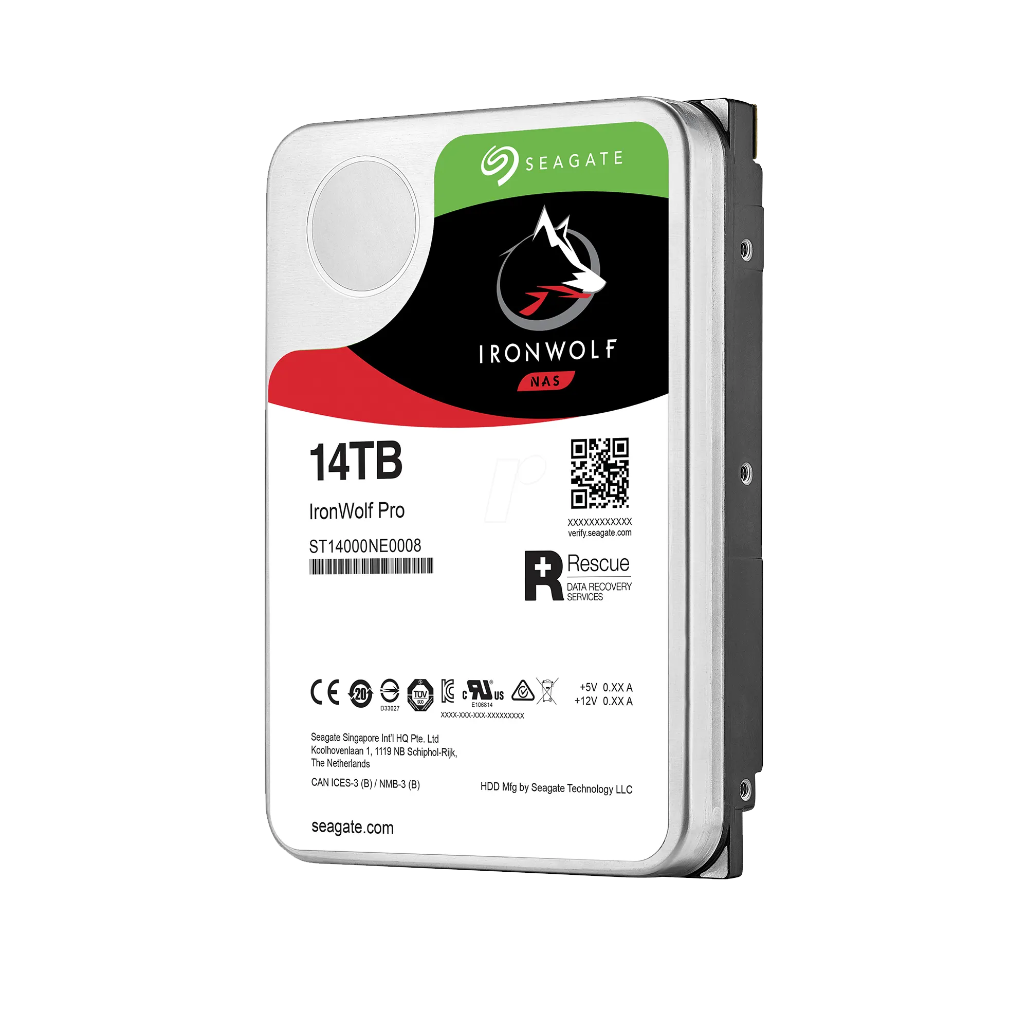 HDD Seagate IronWolf Pro 14TB ST14000NE0008 3.5 inch SATA III 256MB Cache 7200RPM