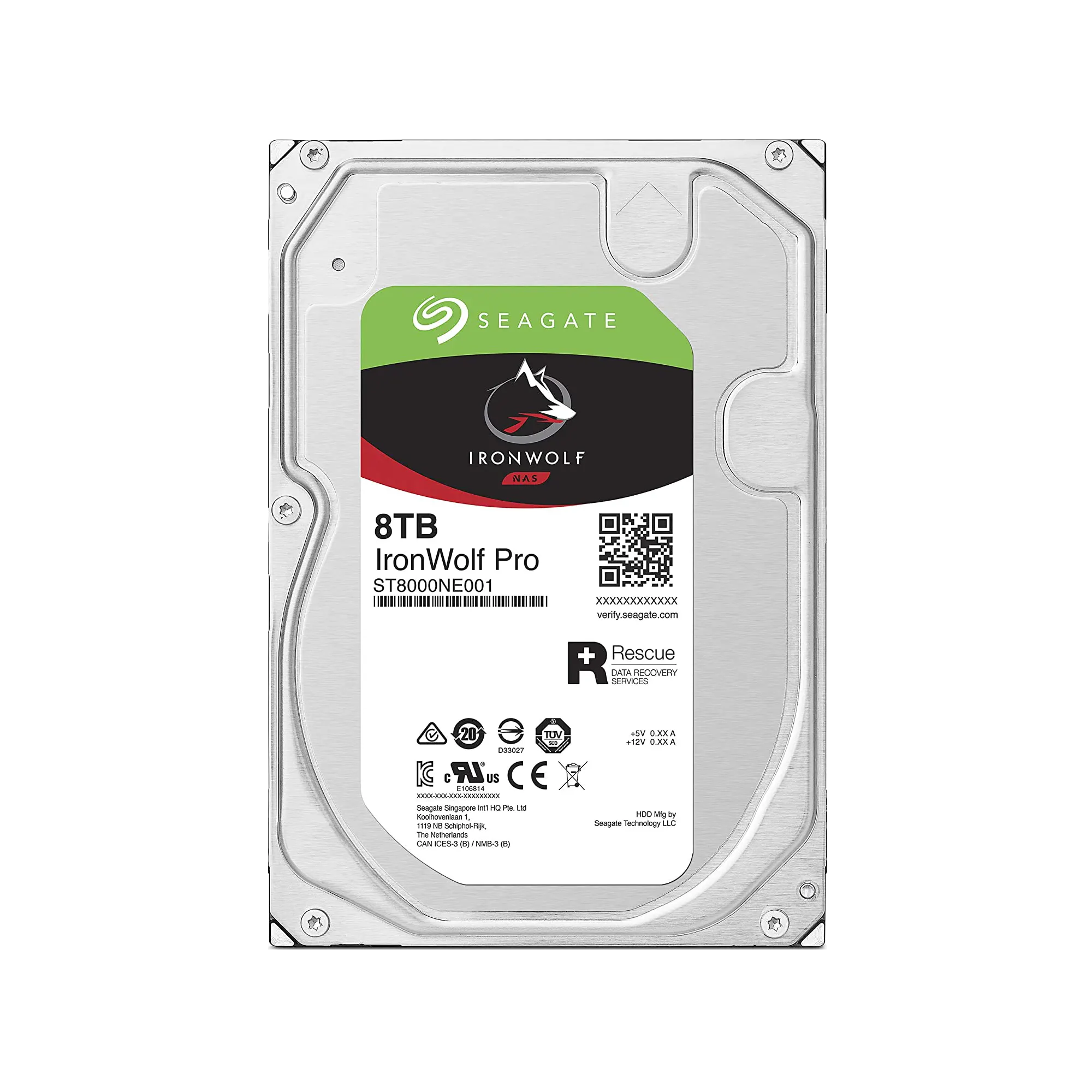 HDD Seagate IronWolf Pro 8TB ST8000NE001 3.5 inch SATA III 256MB Cache 7200RPM