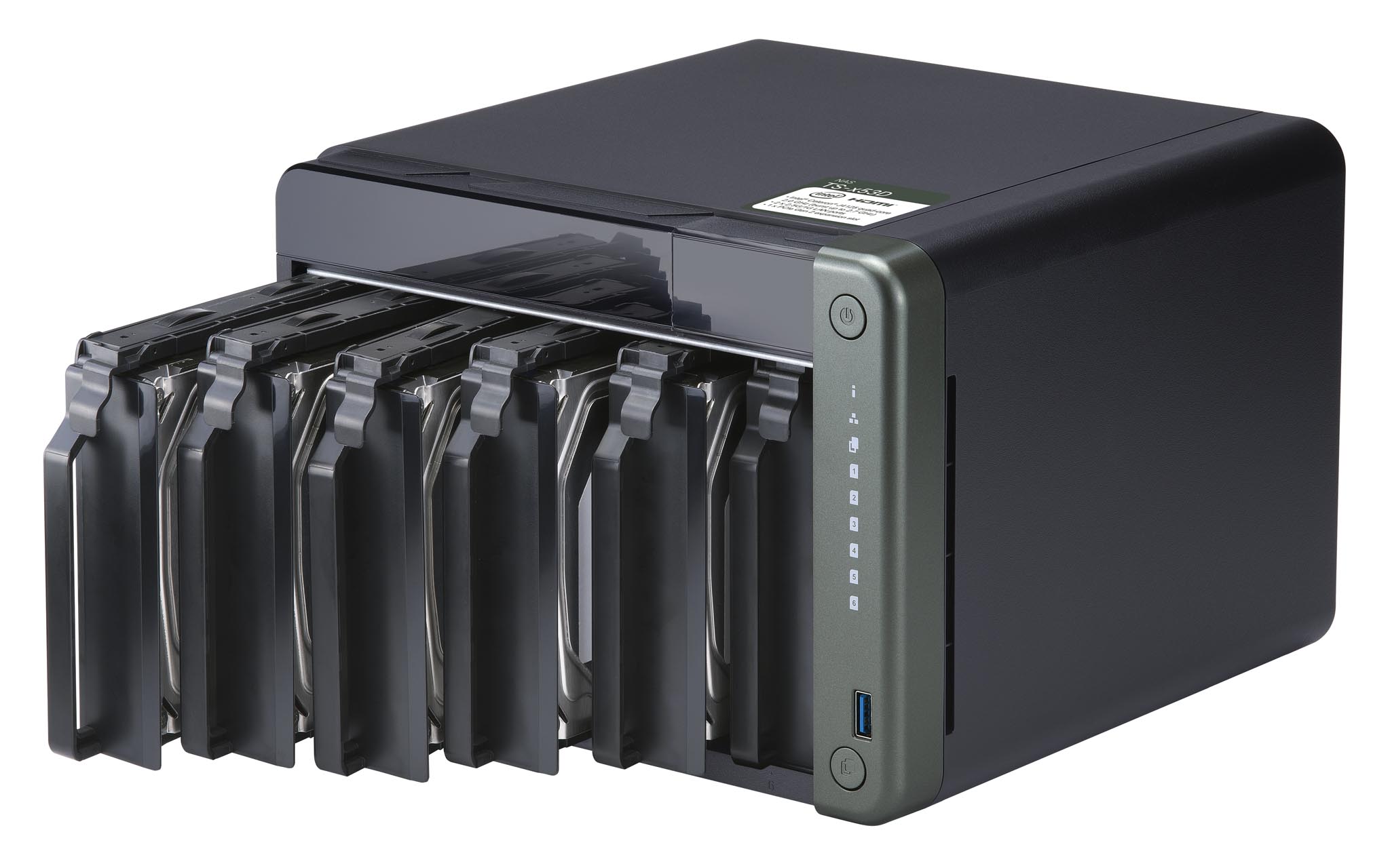 QNAP TS-653D-8G 6 Bay, Thiết Bị Lưu Trữ NAS QNAP TS-653D-8G Chính Hãng
