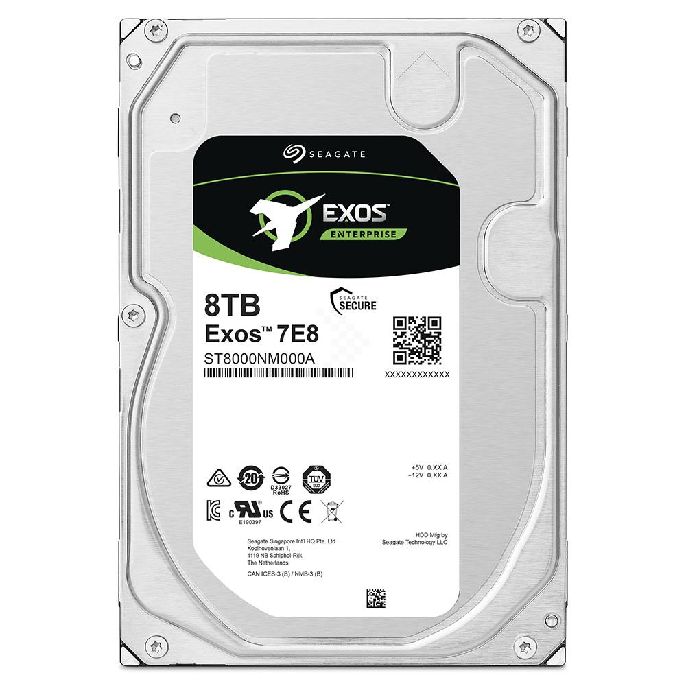 HDD Seagate Exos 7E8 8TB ST8000NM000A Enterprise 3.5 inch SATA III 256MB Cache 7200RPM